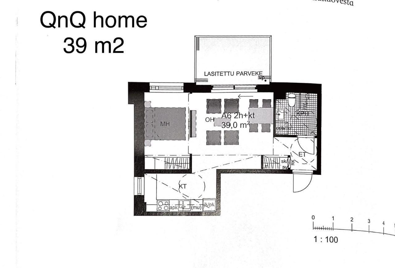 Qnq Home -Pasila Helsinki Exterior foto